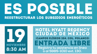 Es posible reestructurar los subsidios energéticos